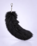 Faux Fur Fox Tail Bag Charm The Jelly Firkin | Waterproof TPU Jelly tote bag | Pink Jelly Club