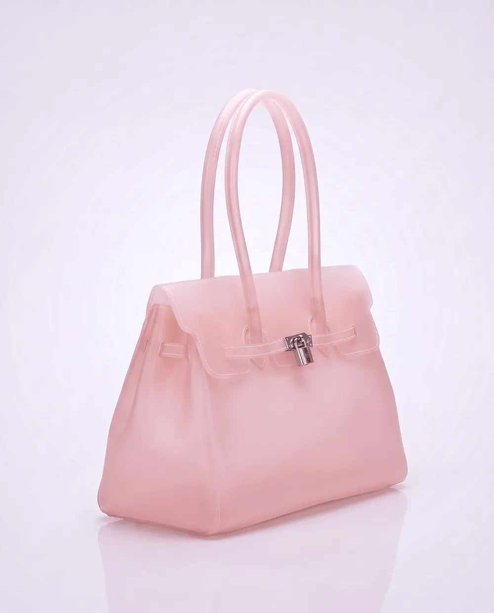 The Jelly Firkin | Blush The Jelly Firkin | Waterproof TPU Jelly tote bag | Pink Jelly Club