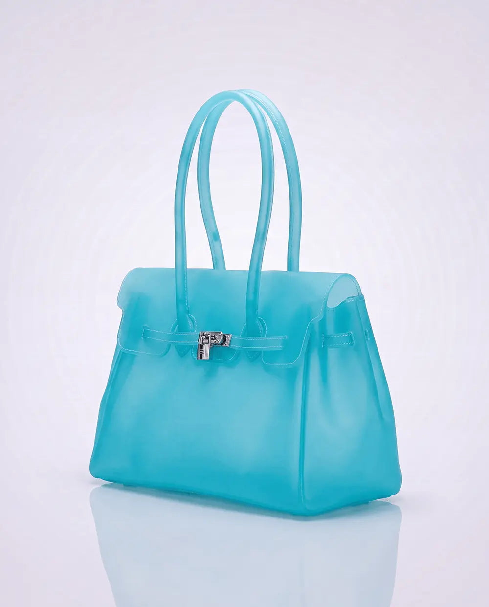 The Jelly Firkin | Tiffany The Jelly Firkin | Waterproof TPU Jelly tote bag | Pink Jelly Club