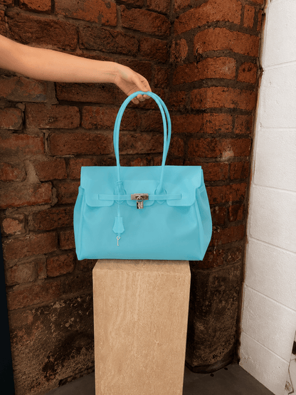 The Jelly Firkin | Tiffany The Jelly Firkin | Waterproof TPU Jelly tote bag | Pink Jelly Club