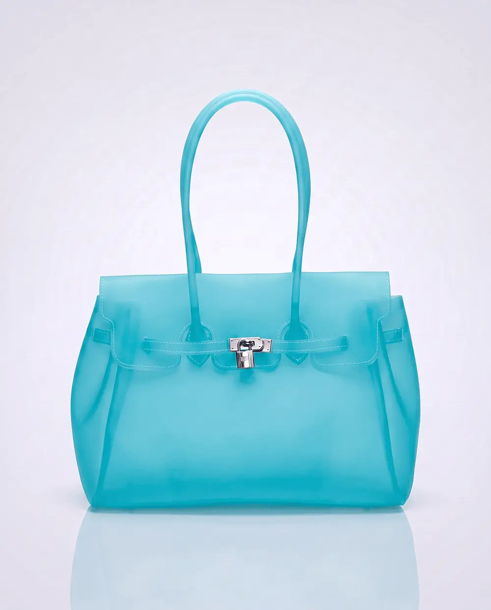 The Jelly Firkin | Tiffany The Jelly Firkin | Waterproof TPU Jelly tote bag | Pink Jelly Club